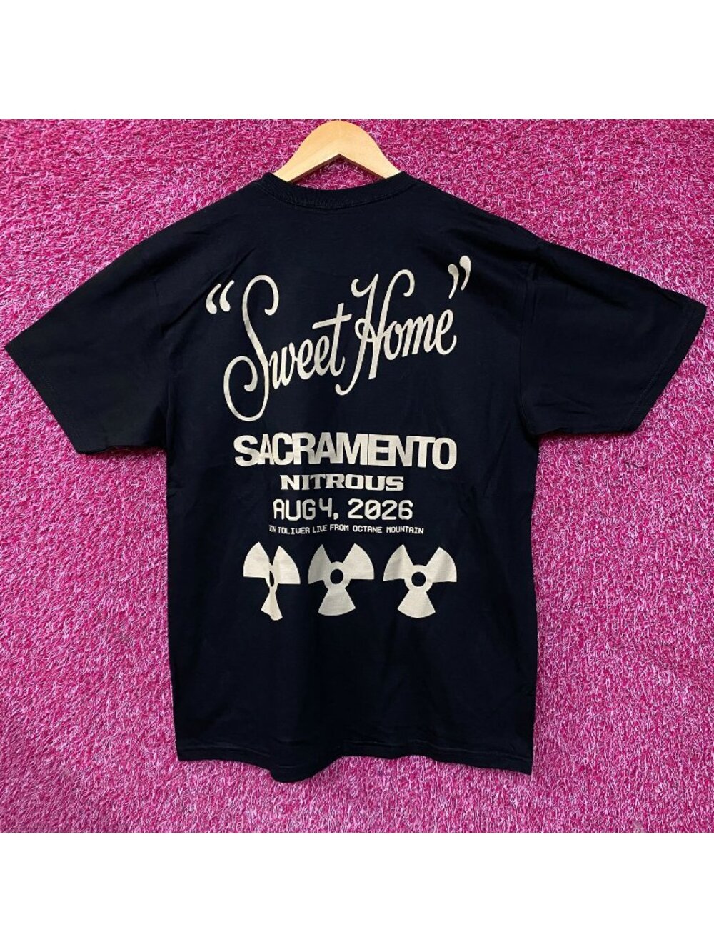 Don Toliver Octane Nitrous "Sweet Home" Sacramento Hip-Hop T-Shirt Large